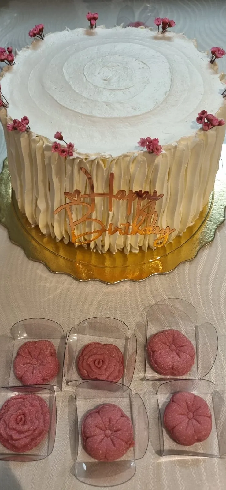 Bolo artesanal completo